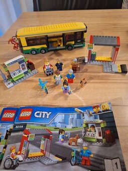 Lego City Autobusová zastavka 60154