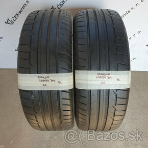 235/55 R19 DUNLOP pár letných pneumatík - 1