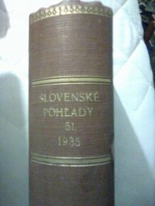 Slovenské pohľady 1935  a r.1931