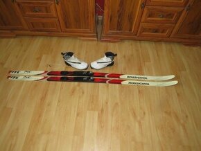 Predam bezkovy set,ROSSIGNOL,166 cm,NNN,c.38,supiny