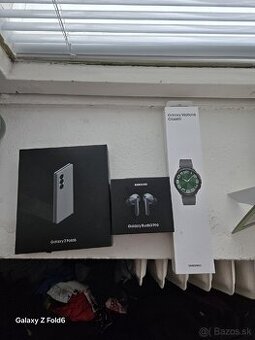 Samsung Galaxy Z fold 6 + Watch 6 Classic + Galaxy Buds