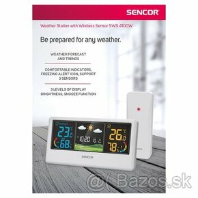 Meteorologická stanica Sencor SWS 4100 W