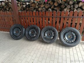 Zimné pneu 205/55R16 na diskoch 5x112