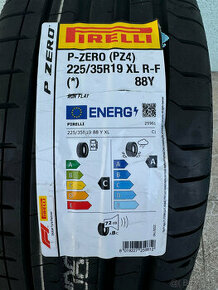 Úplne nové PNEUMATIKY PIRELLI PZERO 225/35 R19 XL 88Y