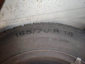 Zimne pneu na diskoch Fabia 165/70r14