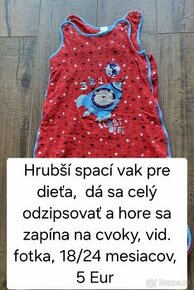 Spací vak  18/24 mesiacov