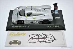 Stanley Dickens orig. autogramy Le Mans 1989 Sauber Mercedes - 1