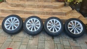 4 x 17" disky + letné pneu originál Volkswagen (Škoda ...)