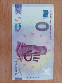 0€ / 0 euro / 0 eurová bankovka 5PEŇAZÍ