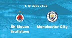 Slovan- Manchester city sektor B102, B103