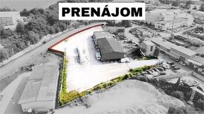 Areál na PRENÁJOM - 2 x 2005 m² oplotená betónová plocha, De