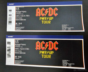 Listky na koncert AC DC v Bratislave