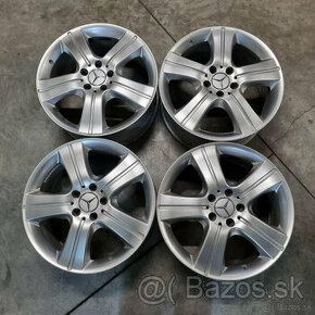 Originál Mercedes Benz disky 5x112 R18 ET60 - 1