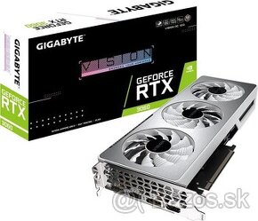 Predám grafickú kartu GIGABYTE GeForce RTX3060 VISION OC 12G