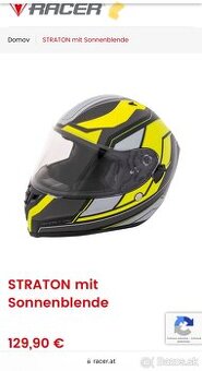 Super cena  SQ STRATON , moto prilba - Nová - veľkosť XL