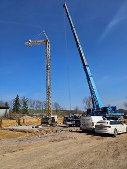 Stavebný žeriav značky Terex Comedil GTS 451