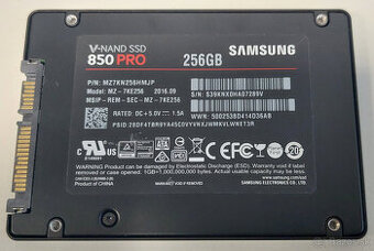 256GB Samsung 850 PRO SSD