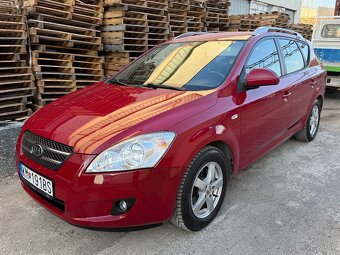 KIA CEED SW 1.6 benzín 93kw r.v2009 kúpené v SR, originál km