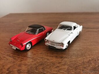 Modely áut: Syrena Sport 1:43, Wartburg 313 Sport 1:43 - 1