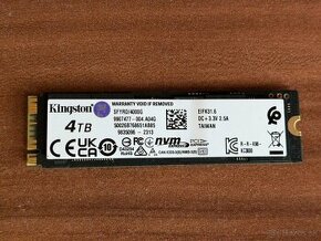 Kingston FURY Renegade 4TB PCIe 4.0 NVMe M.2 SSD