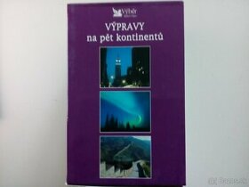 VHS videokazety - sada 3 originál nahrávok