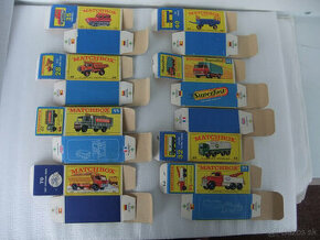 Predam sadu originálních krabiček MATCHBOX SERIES