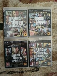 Predám tieto GRAND THEFT AUTO HRY NA PS3