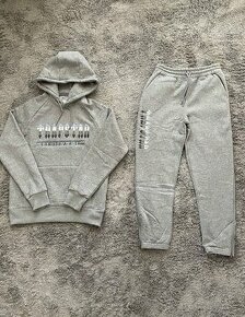 Trapstar Decoded 2.0 Tracksuit - Grey/Ice Blue