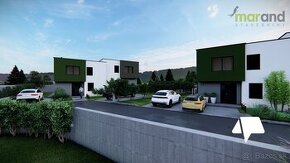 Predaj, NOVOSTAVBA 4-izbového rodinného domu 100 m2, Rišňovc