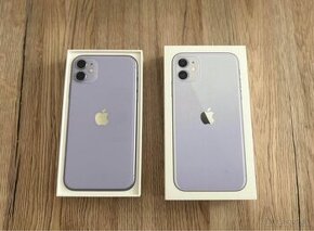 Apple iPhone 11 128gb Purple + 2 obaly