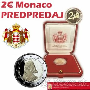 2€ Monako 2024, motív 500. výročie zmluvy z Burgosu