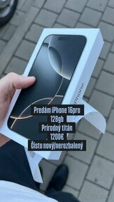 Apple iPhone 16 Pro 128gb - Úplne nový