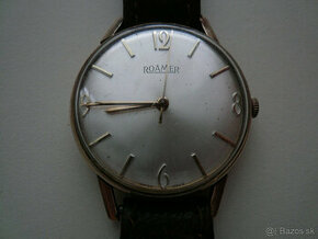 predam zlate Swiss hodinky Roamer - 1