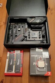 Predam AMD 5800X3D + ASUS ROG B550-E + Kingston RAM 32GB