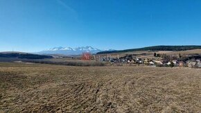 AstonReal: pozemok o výmere  667 m2  s výhľadom na V. Tatry 