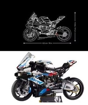 Technic 42130 BMW M 1000 RR (1920 dielikov)