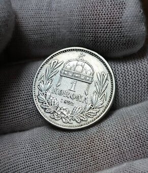 1 koruna 1892 KB vzácna