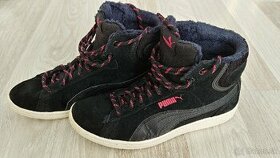 PUMA zimná dievčenská zateplená obuv č.37