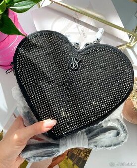 Victoria’s Secret shine crossbody srdiečkova kabelka