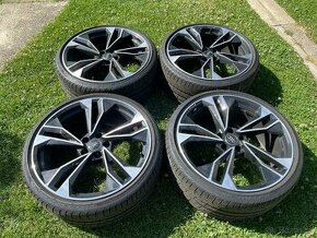 Audi disky 20” a gumy Pirelli P Zero 255/30 ZR20 - 1