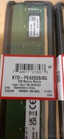 Kingston 8 GB DDR4 2666 MHz ECC Registered KTD-PE426S8/8G