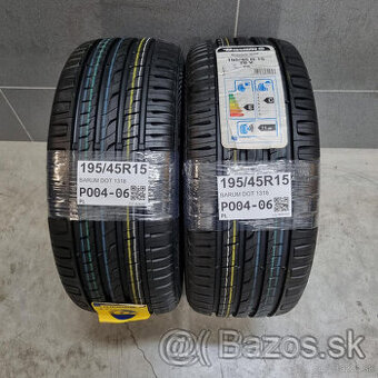 Letné pneumatiky 195/45 R15 BARUM DOT1318