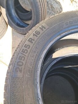 Predám letne pneumatiky 4ks 205/55r16