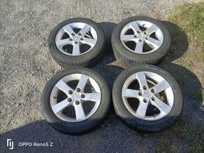 Disky 5x114,3  + zimné pneu 195/55r15 - 1