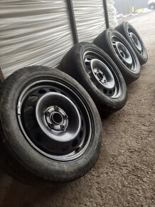 Plechové disky Škoda 5x112 r16 205/55 r16