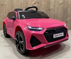 Detské elektrické autíčko RS6 pink