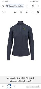 Karpos ALAGNA HALF ZIP LIGHT mikina