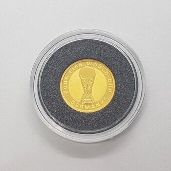 Zlatá investičná minca 1/25oz FIFA World Cup 2006 PROOF