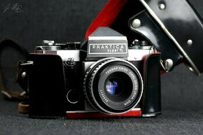 Praktica Super TL + Carl Zeiss Tessar 50mm f2,8 M42 Zebra