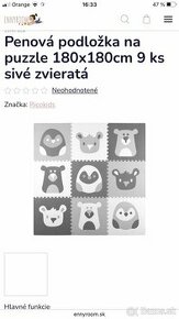 Predám penové puzzle